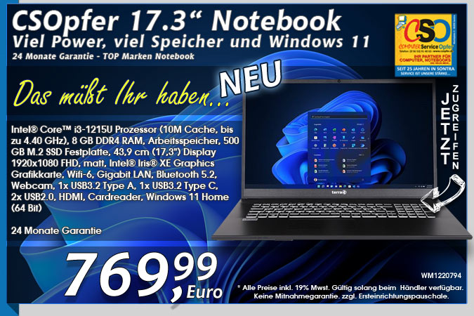 [ Um alle Angebote zu betrachten HIER KLICKEN ]
