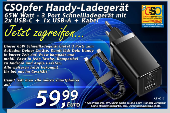 [ Um alle Angebote zu betrachten HIER KLICKEN ]