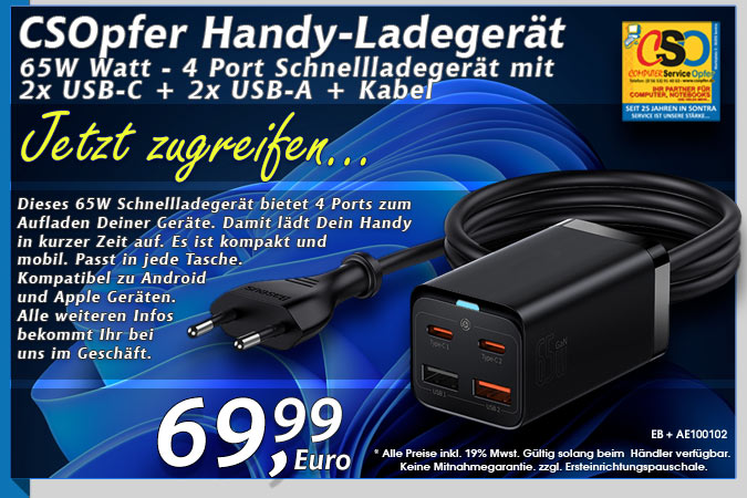 [ Um alle Angebote zu betrachten HIER KLICKEN ]